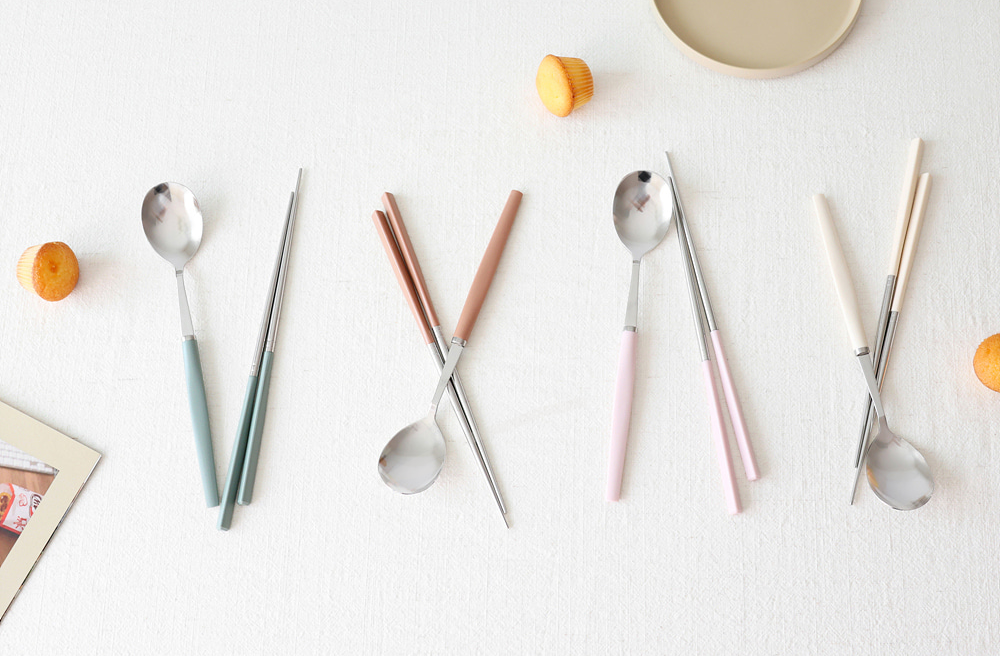 Pastello Spoon & Chopsticks Set